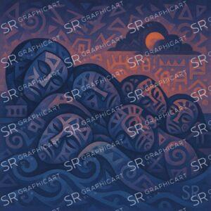 a wave of sleeping spirits