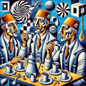 Dadaist reflections over coffee
