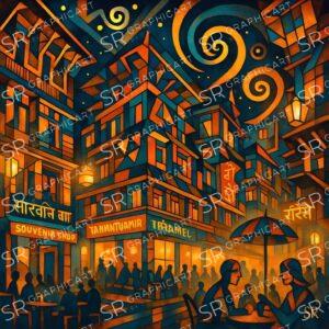 Thamel in the evening