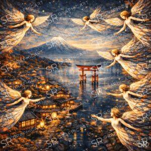 angels over Shibuya, chaos and care