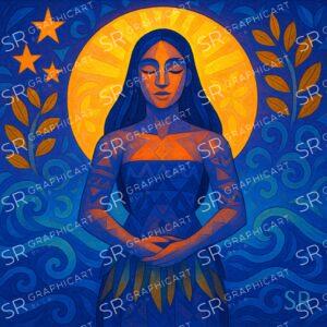 circle of moonlight
