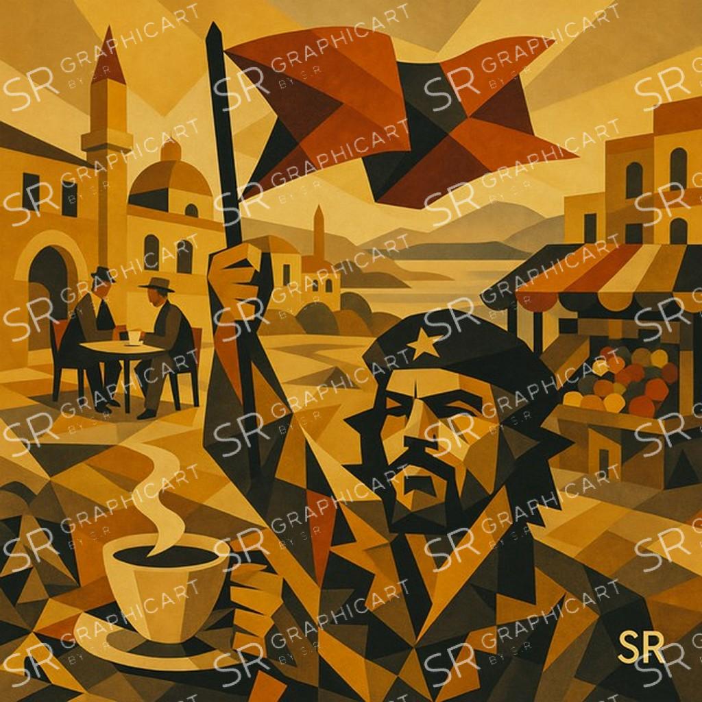 coffee and revolution, morning in the square