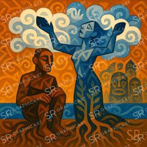dance of roots and clouds