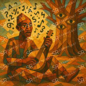 griot under the baobab