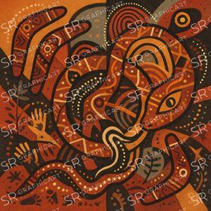 snake among the sounds of boomerangs