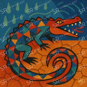 the crocodile who remebered the rain