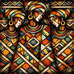 the painted silence of mothers