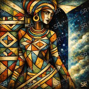 woman, gateway between worlds