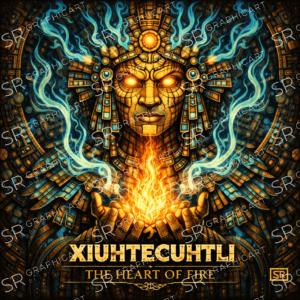 Aztec zodiac signs and talismans_Xiuhtecuhtli the heart of fire
