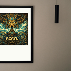 Aztec zodiac signs and talismans_Alcatl the divine breath