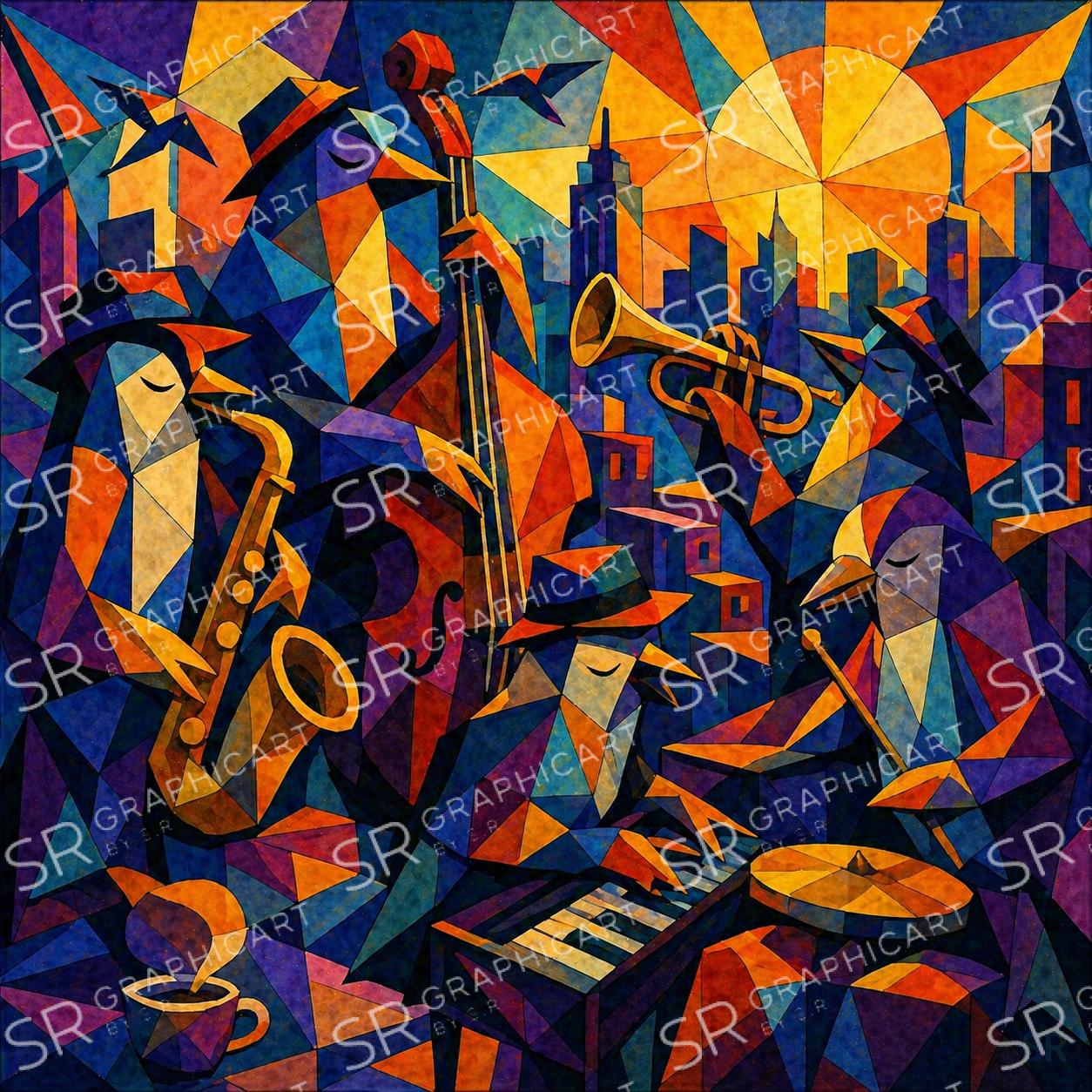 birds singing jazz in the morning
